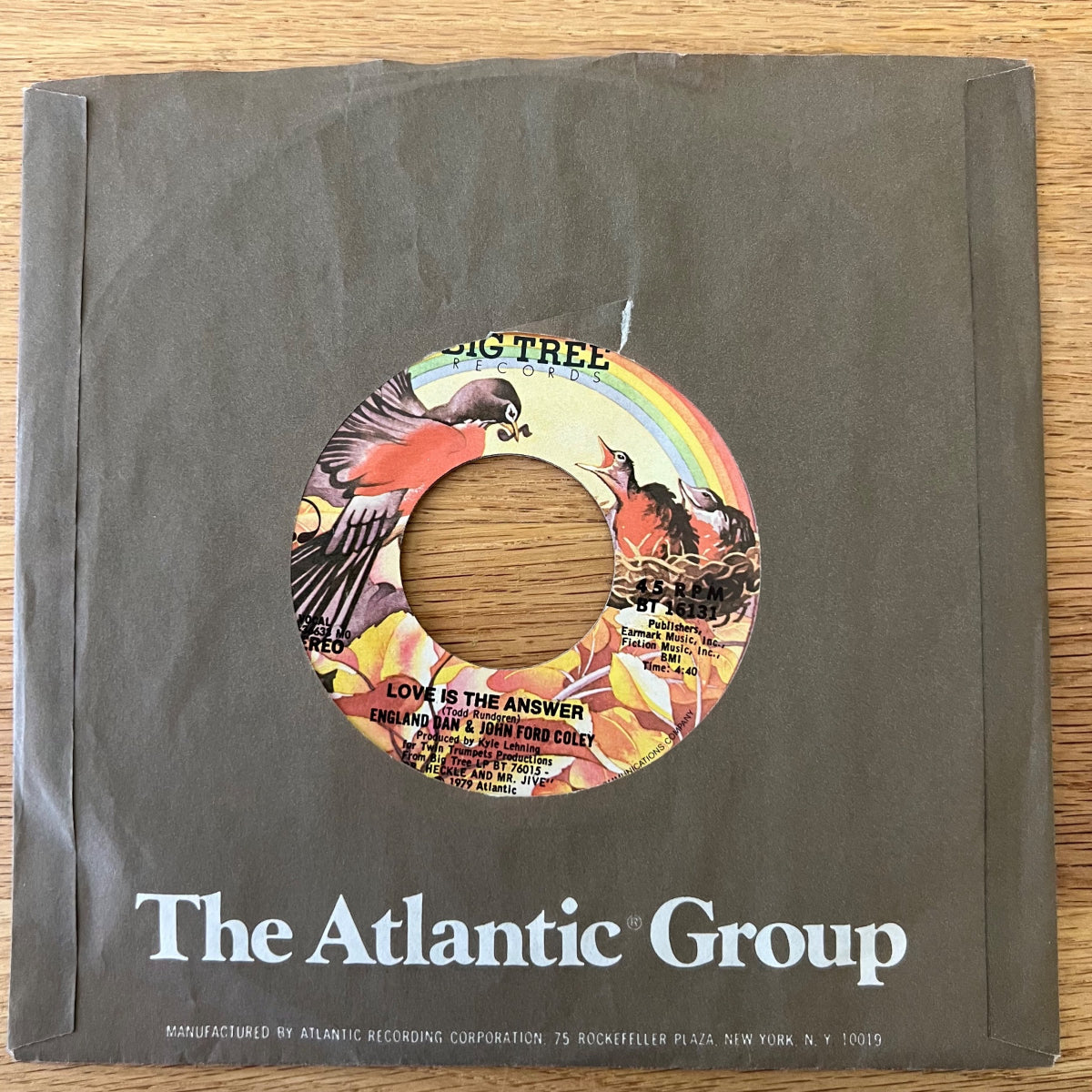 England Dan & John Ford Coley - Love Is The Answer / 1. US-Press. 1979 - Monarch Press. - (M-/VG+)