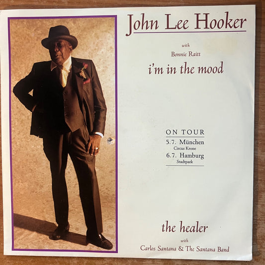 John Lee Hooker & Bonnie Raitt - I'm In The Mood / 1st EU press. 1990 - (M-/VG+)