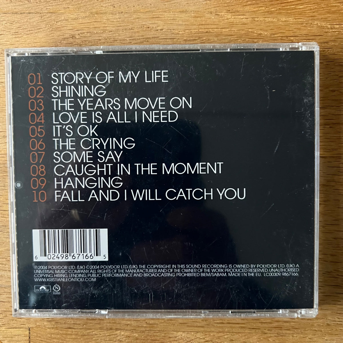 Kristian Leontiou - Some Day Soon / CD - 1. EU-Press. 2004 - (M-/M-)