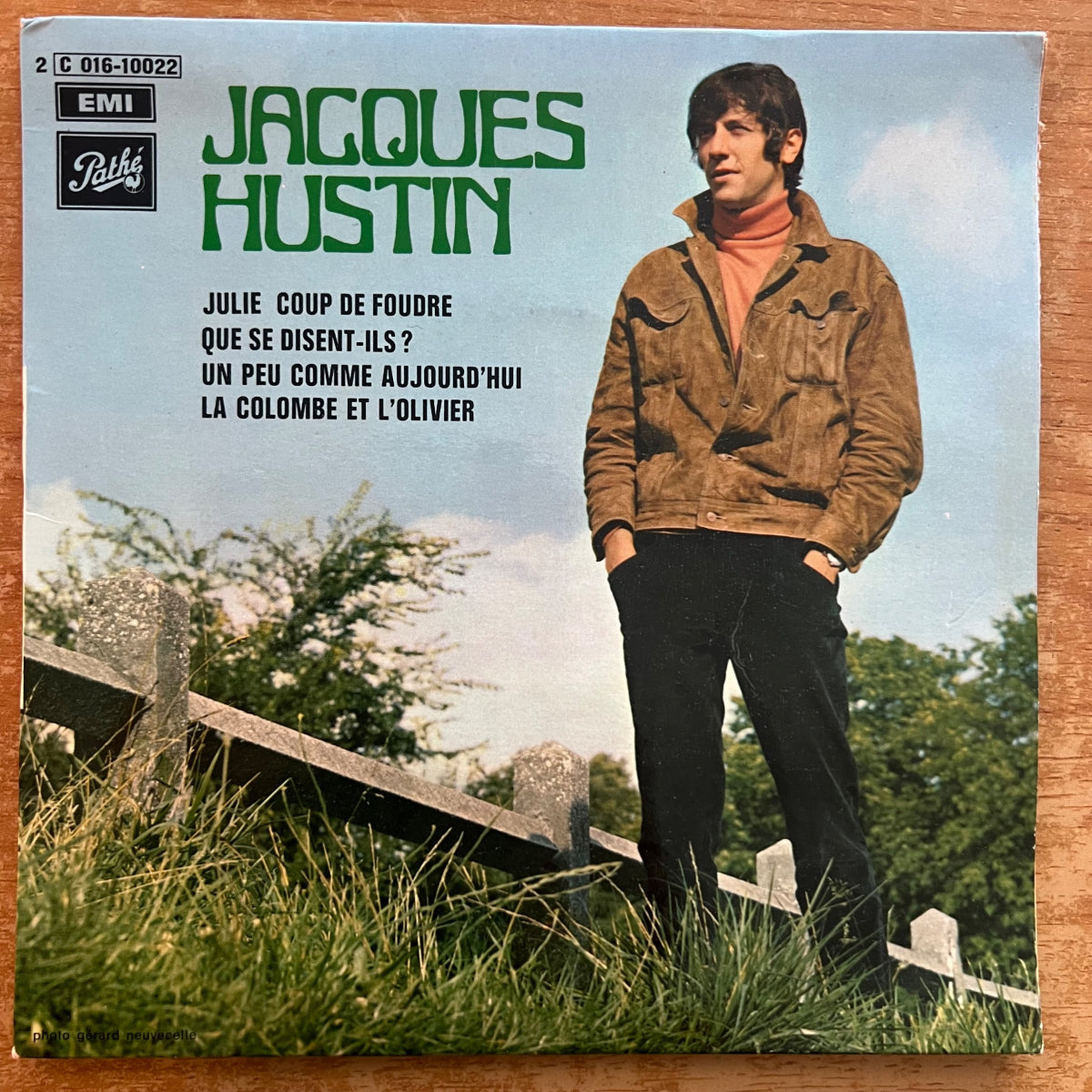 Jacques Hustin - Julie, Coup De Fouire / 7" EP - 1. F 1969 - (M-/VG++)