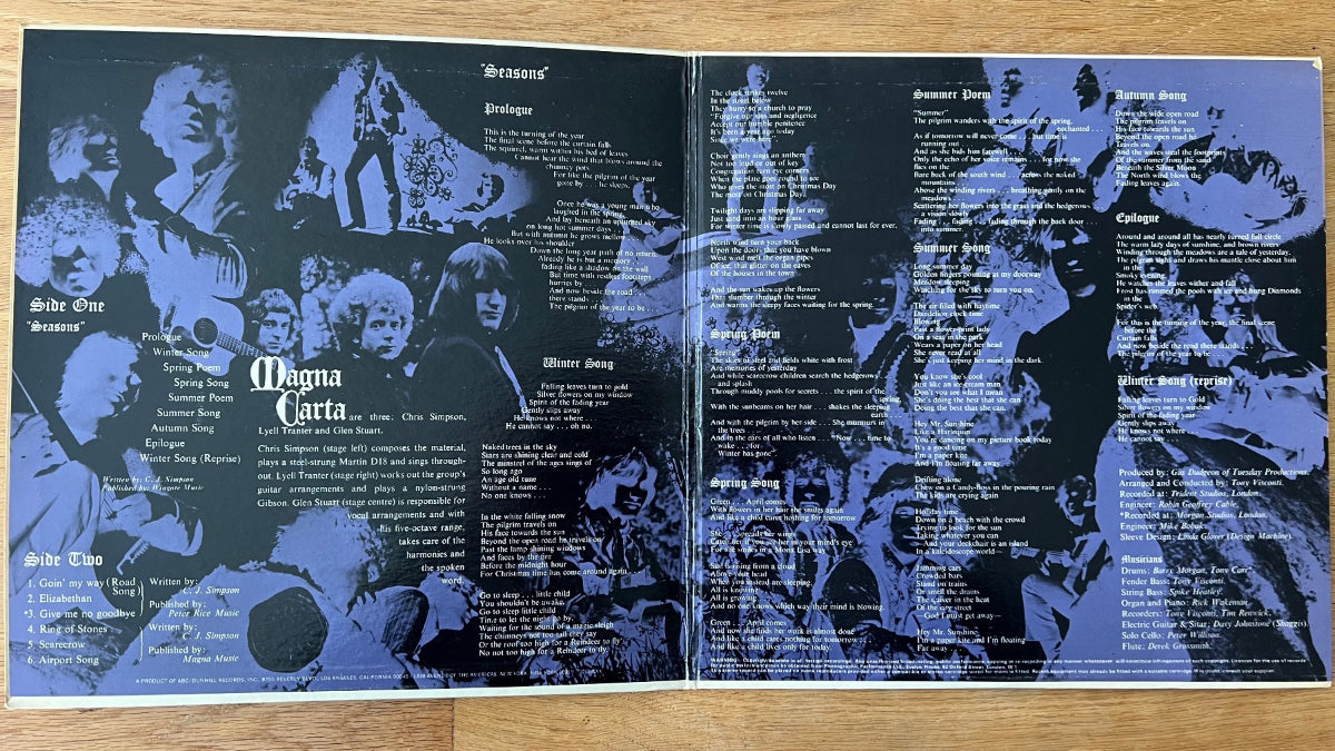 Magna Carta - Seasons / 1. US-Press. 1970 - (M-/VG++)