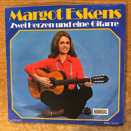 Margot Eskens - Zwei Herzen Und Eine Gitarre / 1. D-Press. 1971 - (VG+/VG+)