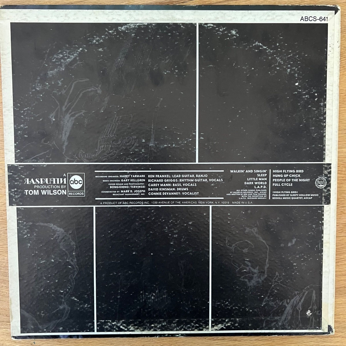 Ill Wind - Flashes / 1. US-Press. 1968 - (VG++/VG)