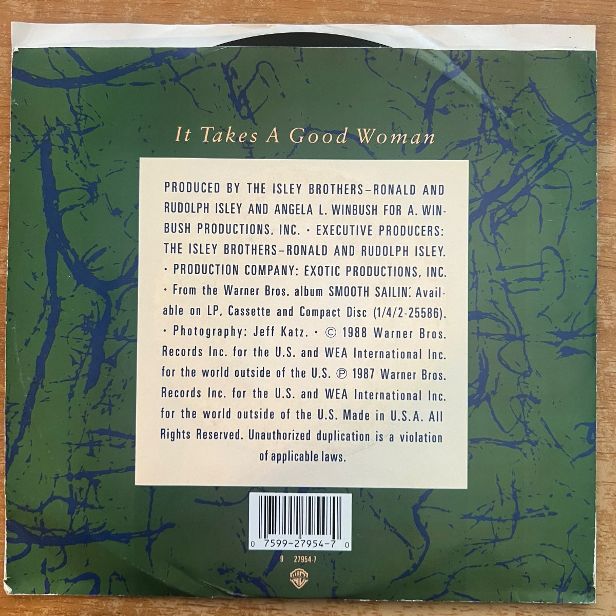 Isley Brothers - It Takes A Good Woman / 1. US-Press. 1988 - (M-/VG++)