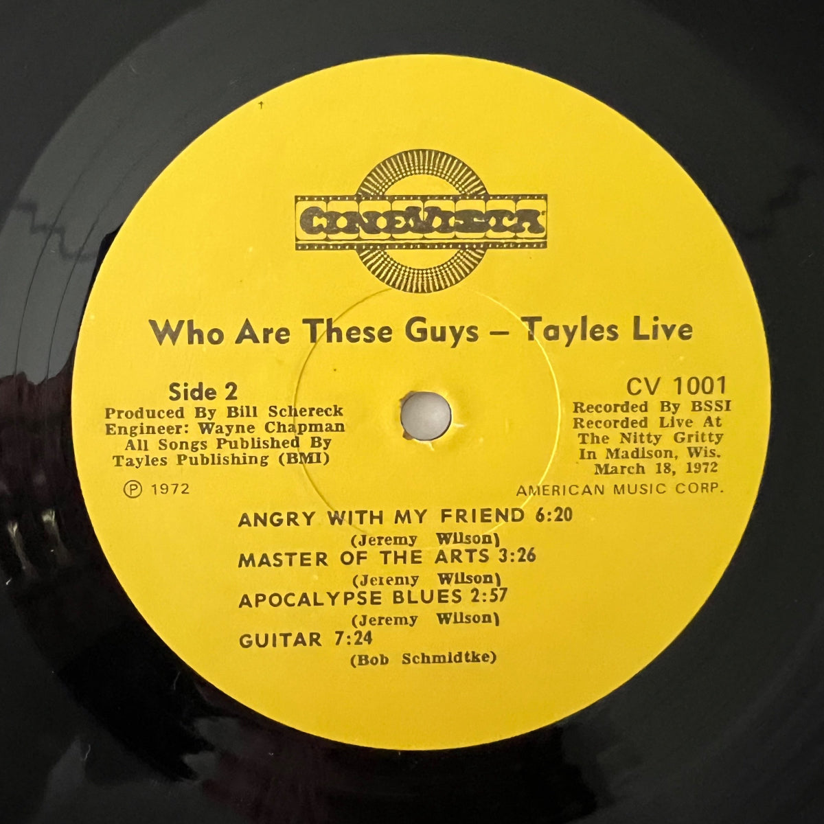 Tayles - Whoaretheseguys / 1. US-Press. 1972 - (M-/VG)
