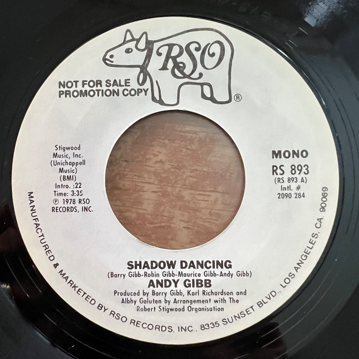 Andy Gibb - Shadow Dancing / US-Promo 1978 - (M-/Neutral)