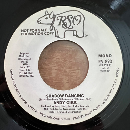 Andy Gibb - Shadow Dancing / US-Promo 1978 - (M-/Neutral)