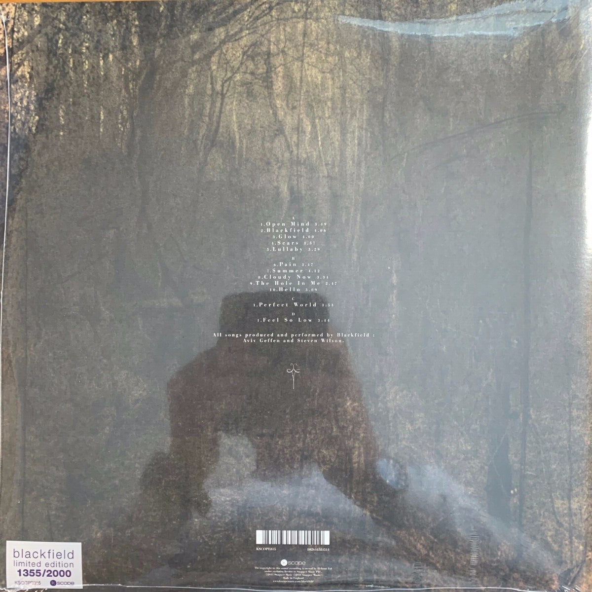 Blackfield - Same / 2 LP - UK-Press. 2011 - Lim. Numb. Edition - (Mint & Sealed)