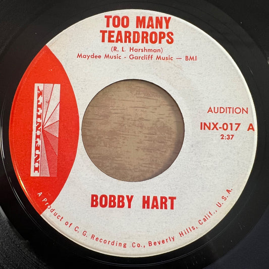 Bobby Hart - Too Many Teardrops / 1. US-Press. 1962 - (M-/Neutral)