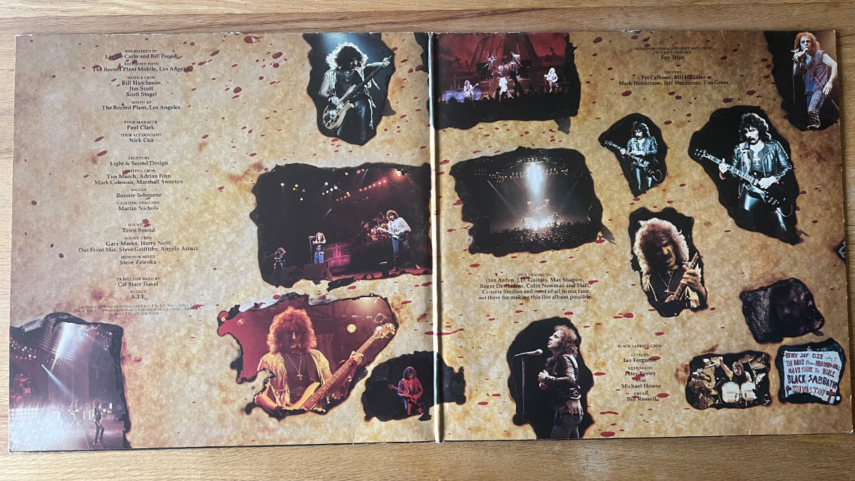 Black Sabbath - Live Evil / 2 LP - 1. D-Press. 1983