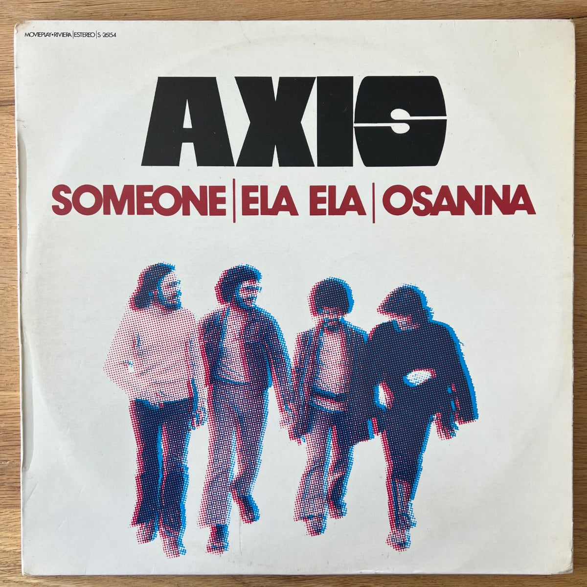 Axis - Someone, Eva Eli, Osanna / 1. Spain-Press. 1972 - (M-/VG++)