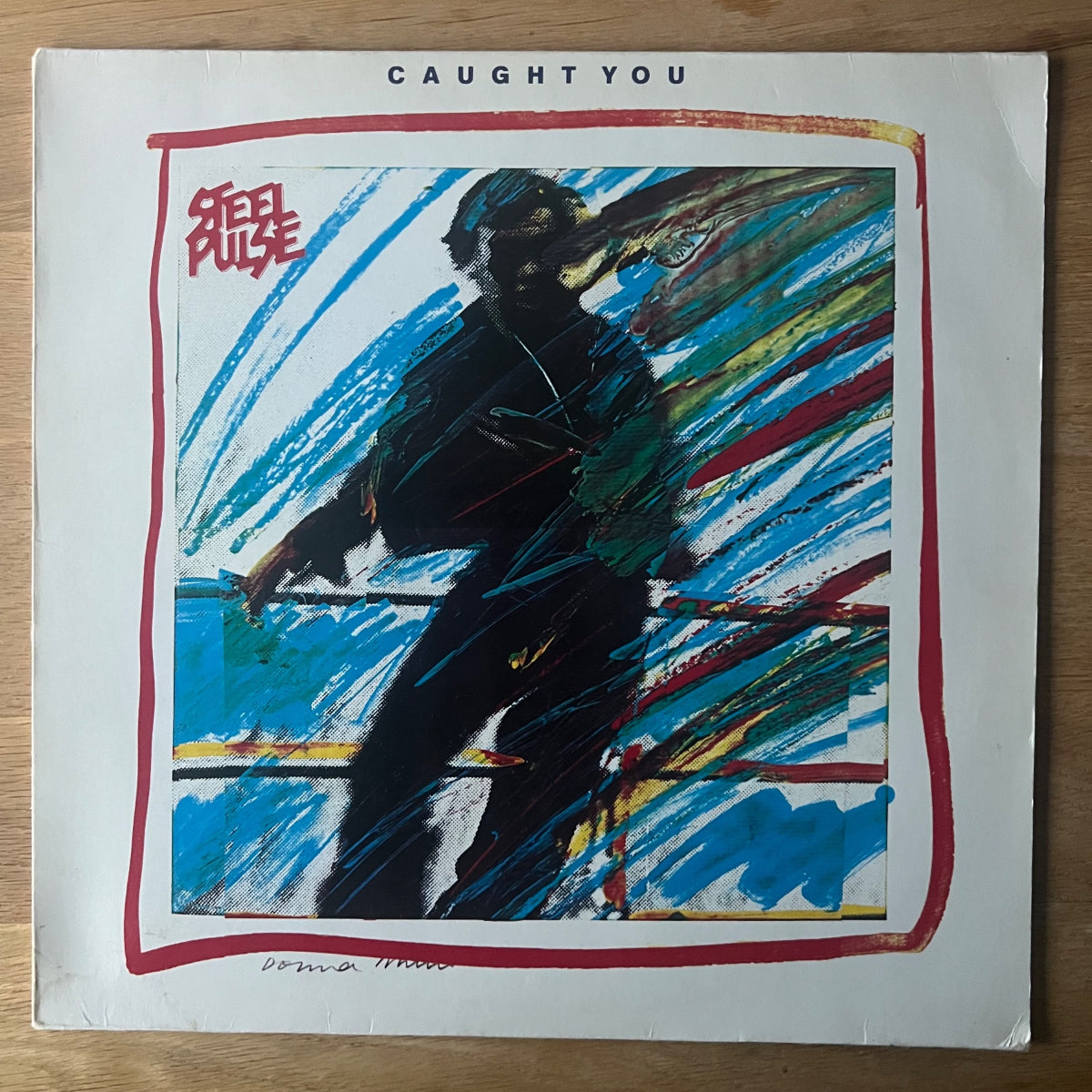 Steel Pulse - Caught You / 1. D-Press. 1980 - (VG++/VG++)
