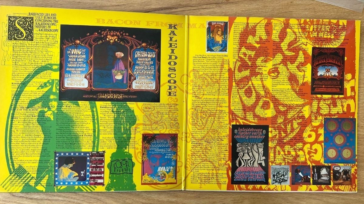 Kaleidoscope - Bacon From Mars / 1. UK-Press. 1983