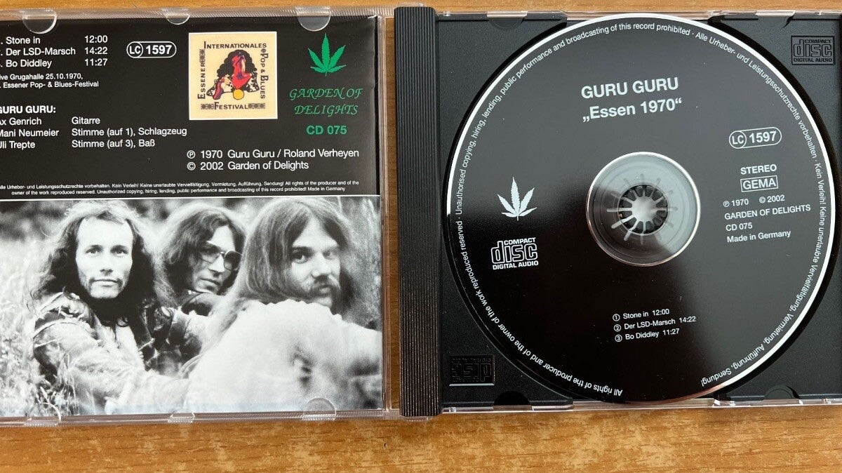 Guru Guru - Essen 1970 // CD - 1. German-Press. 2002 - (M-/M-)