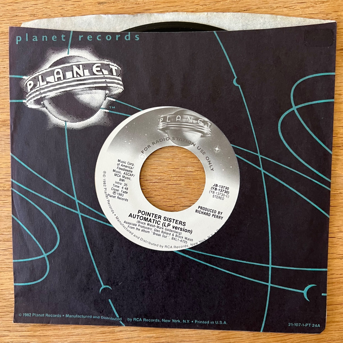 Pointer Sisters - Automatic / US-Promo 1983 - (M-/VG++)