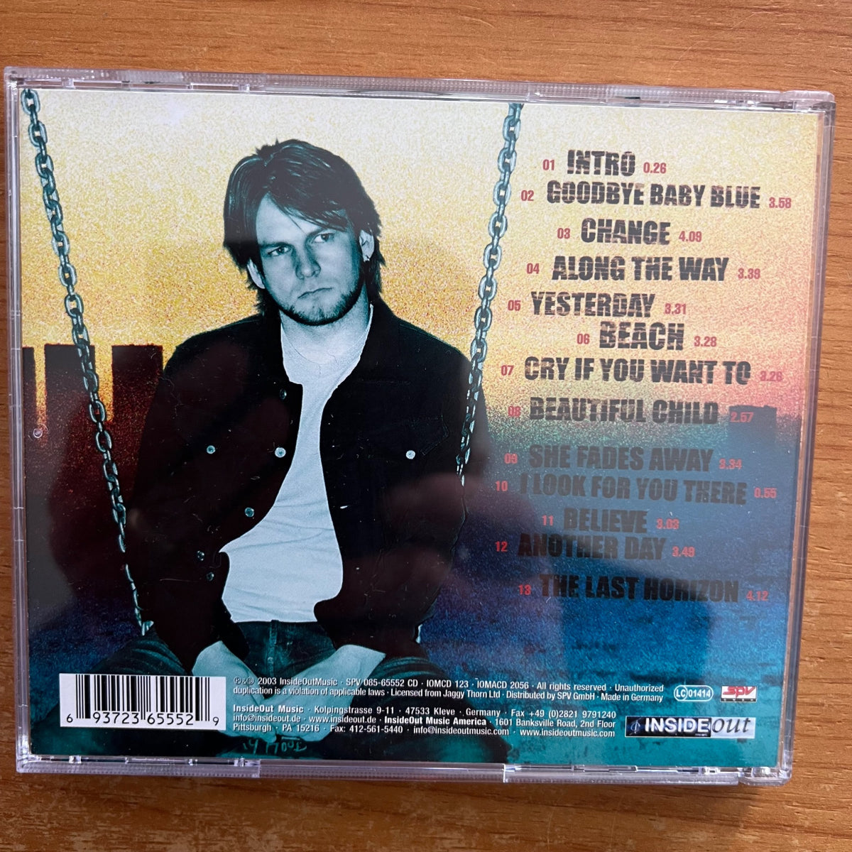 Ray Wilson - Change / CD - 1. D-Press. 2003 - (M-/M-)