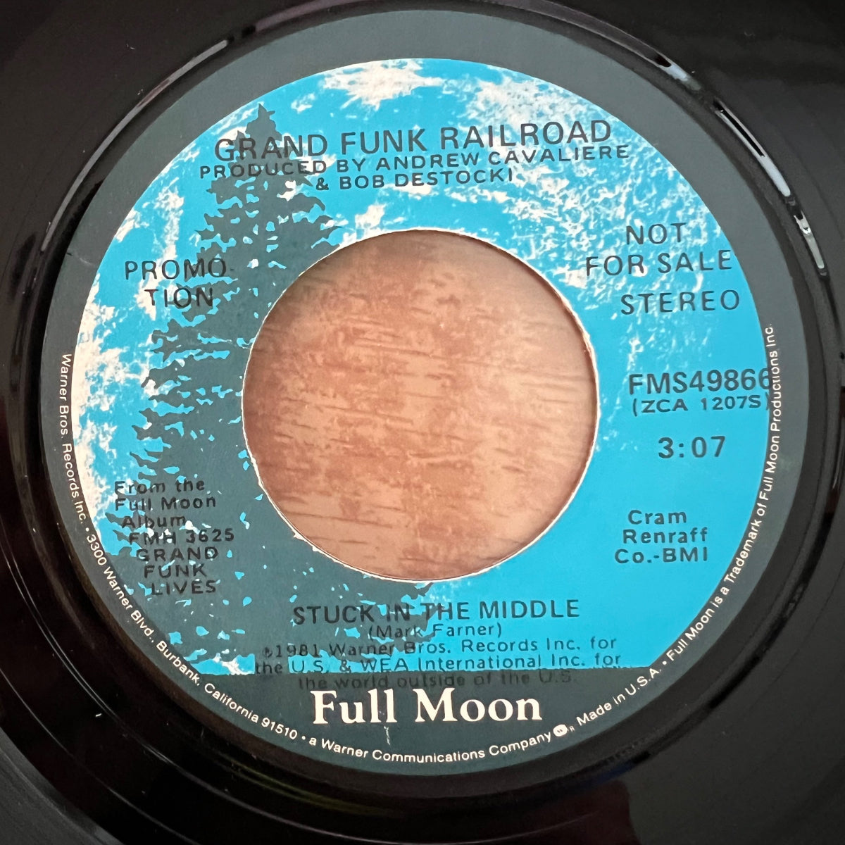 Grand Funk Railroad - Stuck In The Middle / US-Promo 1981 - (VG++/Neutral)