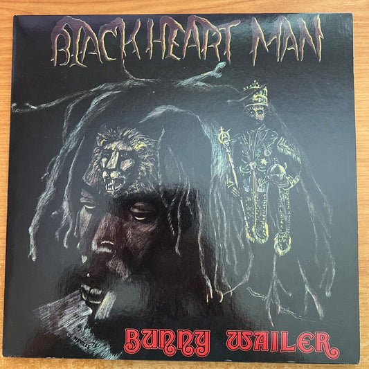 Bunny Wailer - Blackheart Man / US Press. 1988 - (M-/M-)
