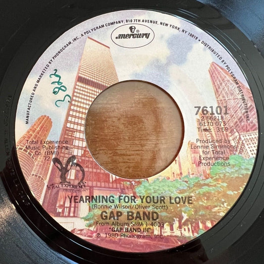 Gap Band - Yearning For Your Love / 1. US-Press. 1980 - (M-/Neutral)