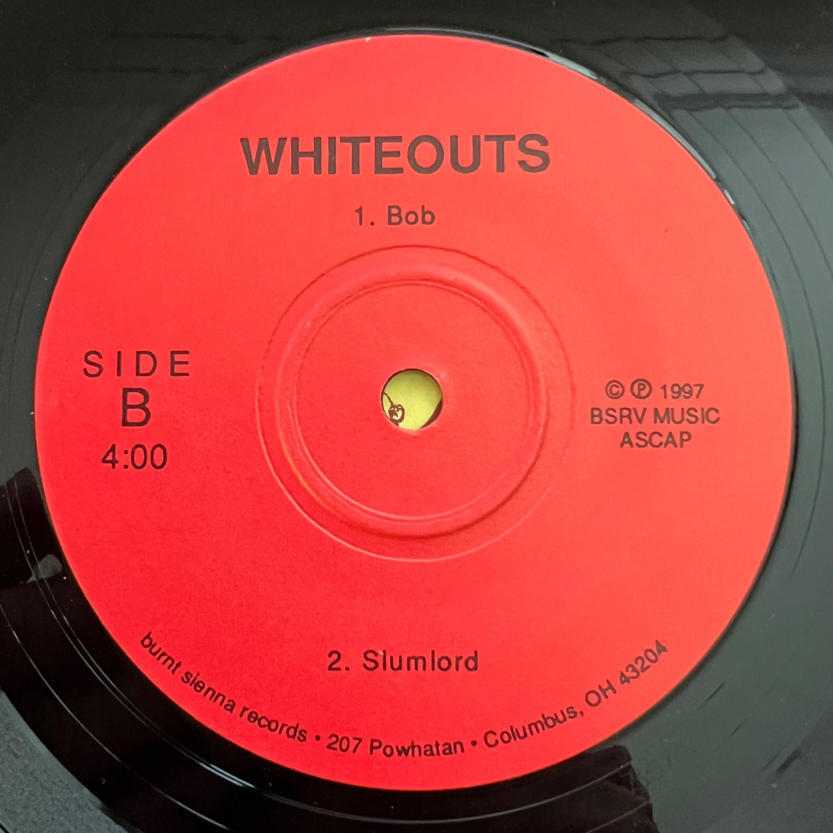 Hairy Patt, White Outs - Split 7" EP / 1. US-Press. 1997 -(M-/M-)