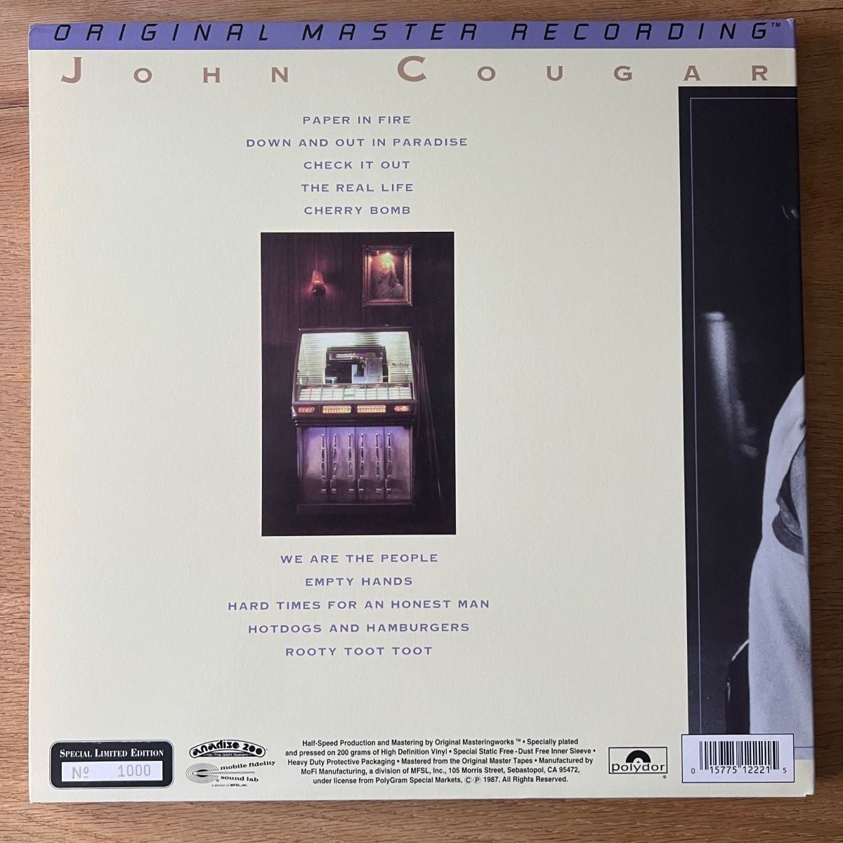 John Cougar Mellencamp - Lonesome Jubilee / Audioph. MFSL 1995 - (VG++/M-)