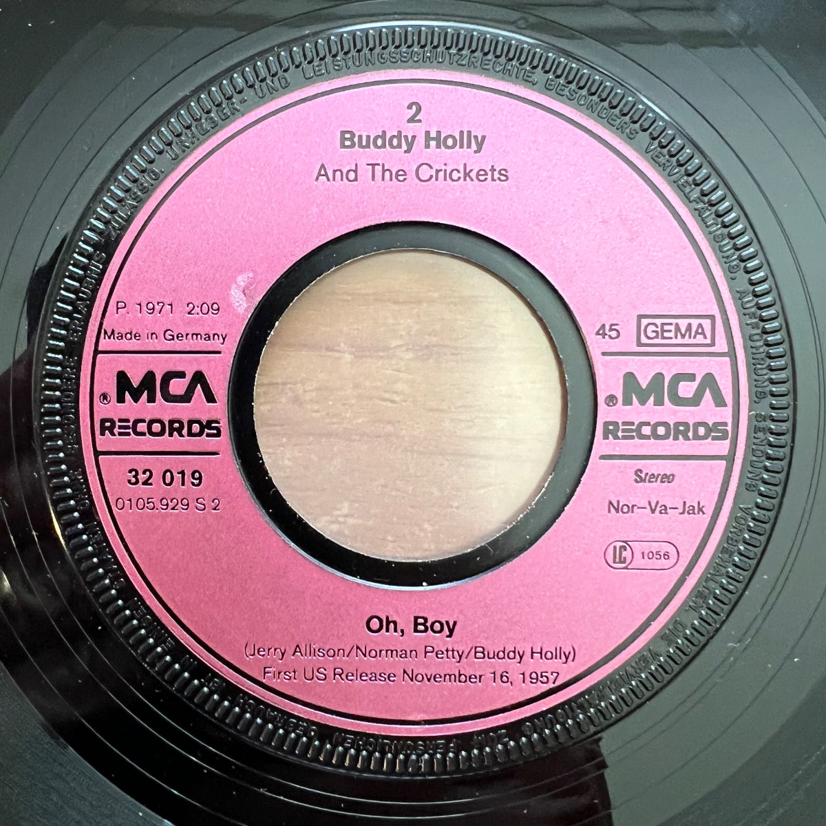 Buddy Holly & The Crickets - That'll Be The Day / D-Press. 1977 - (VG++/VG+)
