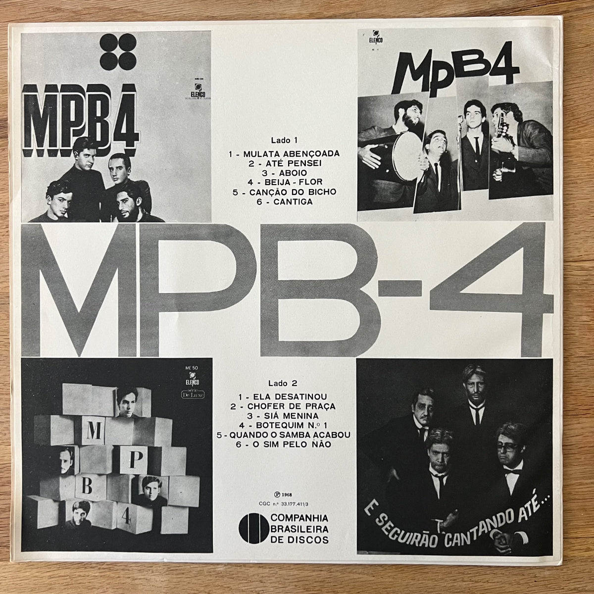 MPB4 - Same / 1. Brasil-Press. 1968 - (VG++/M-)
