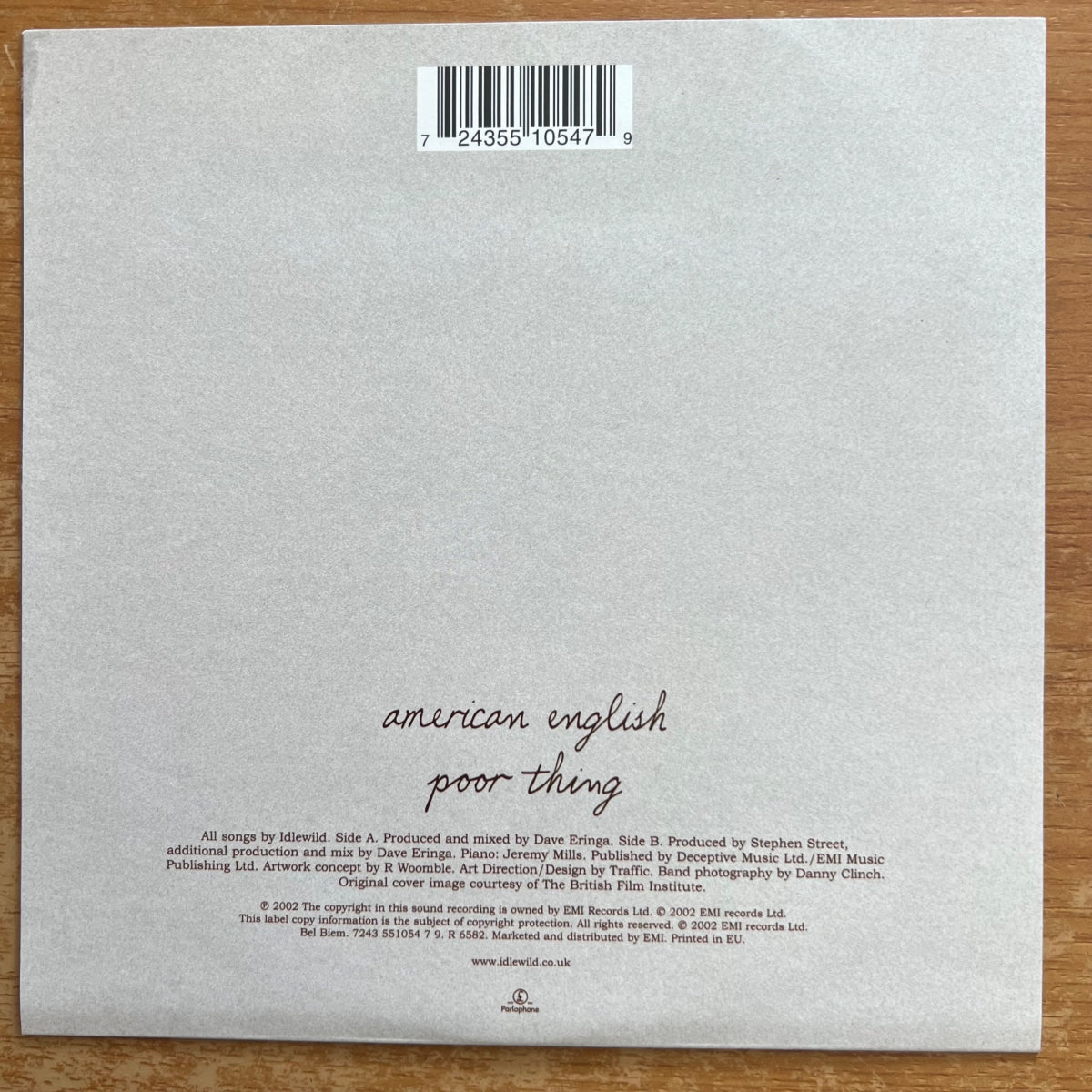 Idlewild - American English / 1. UK-Press. 2002 - (VG++/Mint)