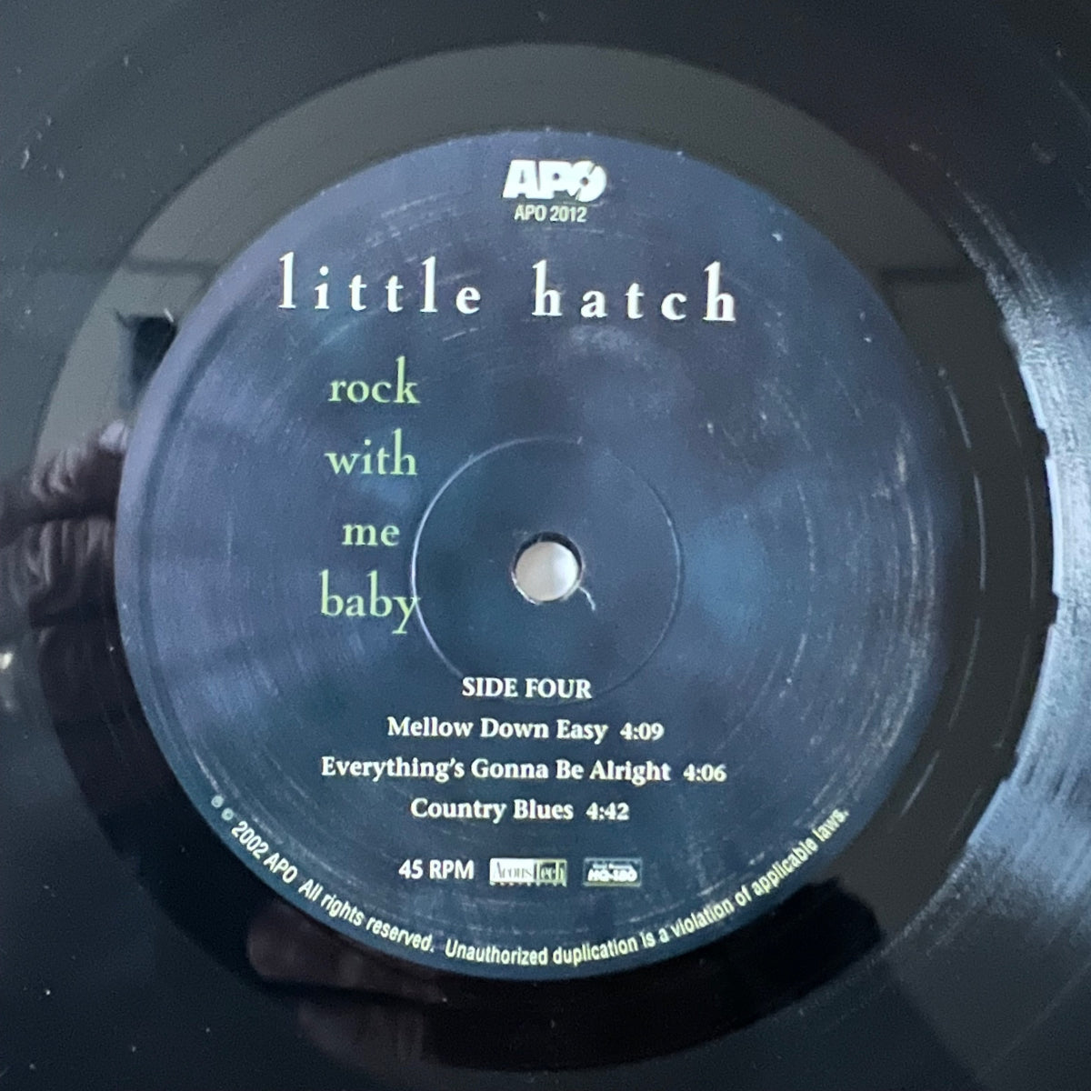 Little Hatch - Rock With Me Baby / 2 LP - 1. US-Press. 2003 - (Mint)