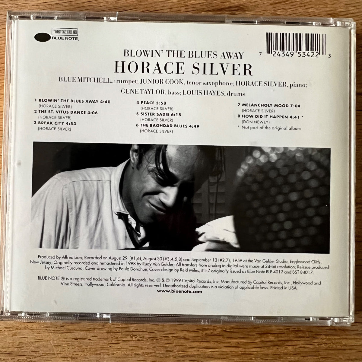 Horace Silver Quintet & Trio - Blown' The Blues Away / US Press. 1999 - (M-/M-)