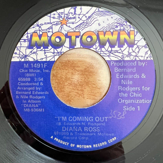 Diana Ross - I'm Coming Out / 1. US-Press. 1980 - (M-/Neutral)