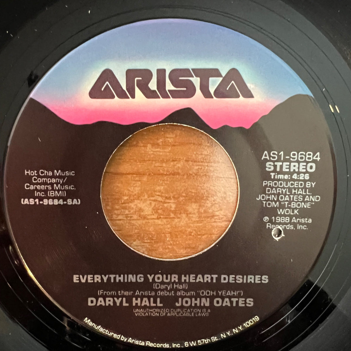 Daryl Hall & John Oates -Everything Your Heart Desires / 1. US-Press. 1988 - (M-/M-)