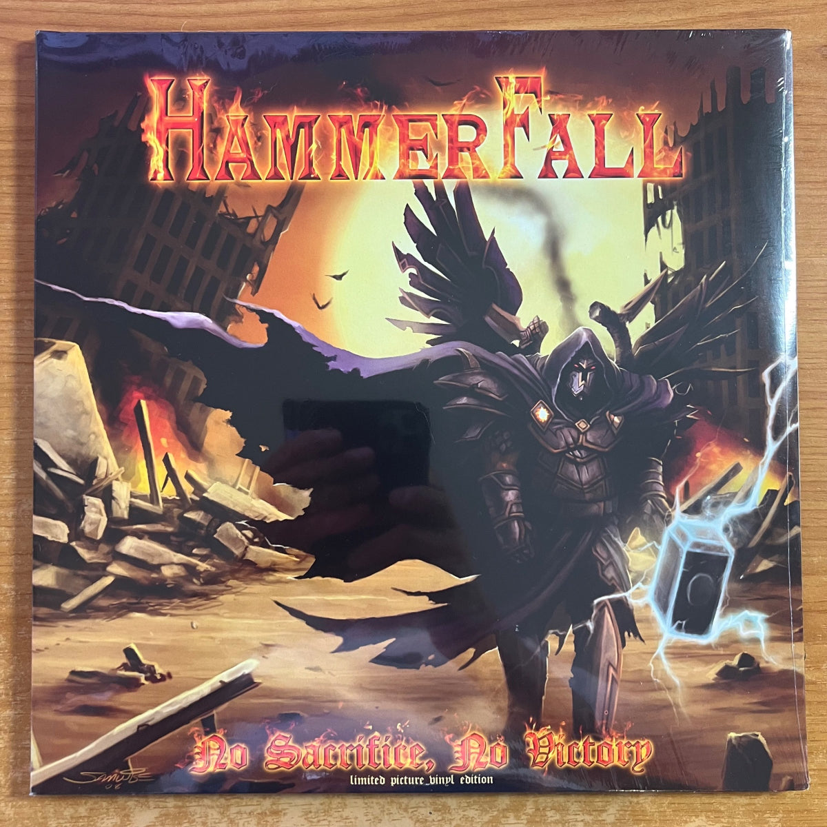 Hammerfall - No Sacrifice, No Victory / 1. D-Press. 2009 - Picture Disc - (Mint & Sealed)