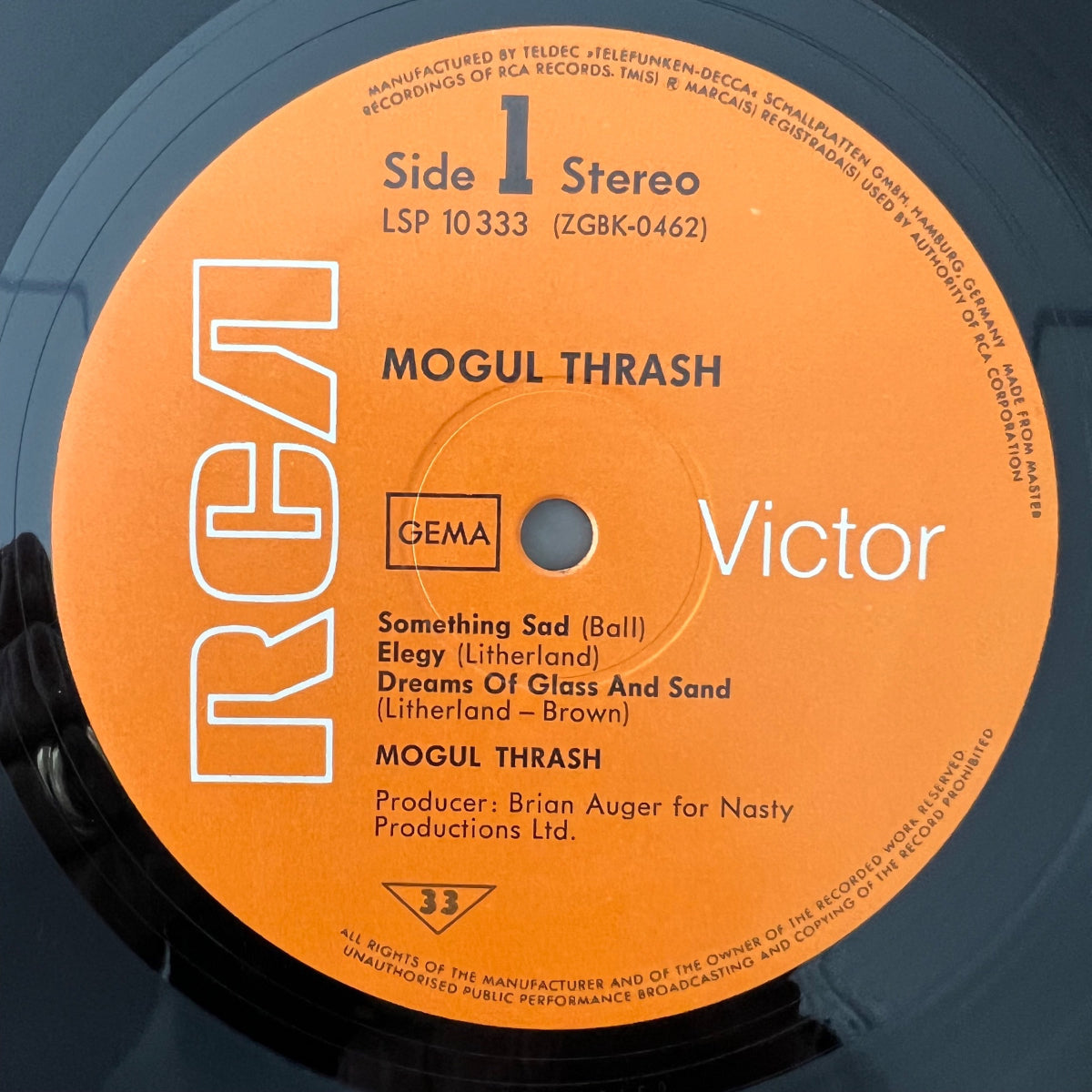 Mogul Thrash -Same / 1. D-Press. 1971 - (VG++/VG++)