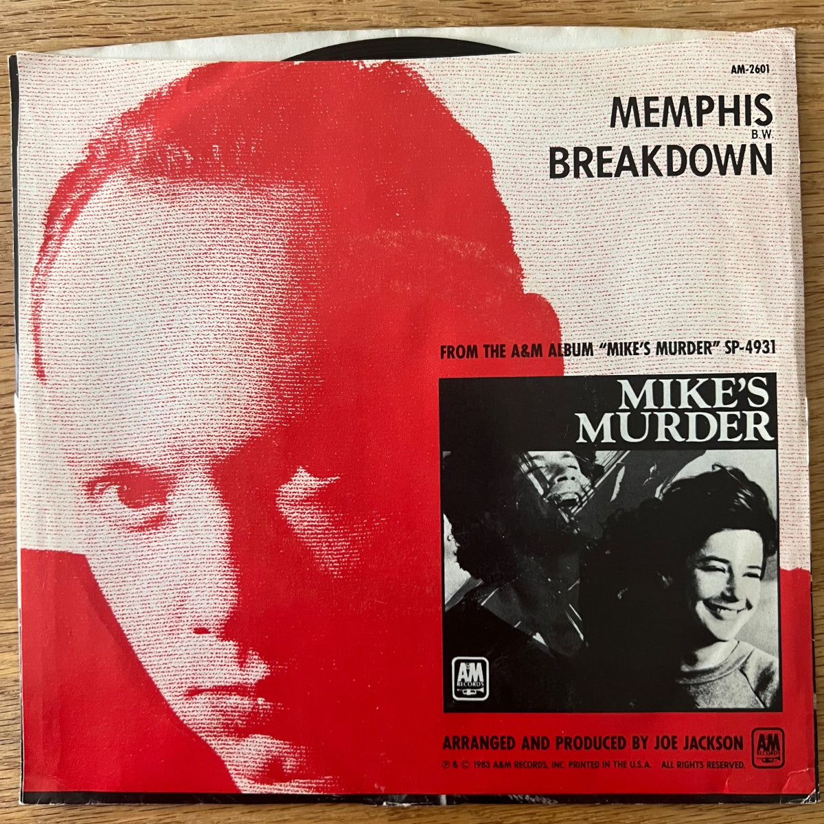 Joe Jackson - Memphis / 1. US-Press. 1983 - (M-/M-)