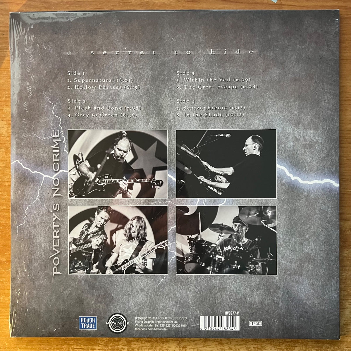Poverty's No Crime - A secret To Hide / 1. EU-Press. 2021 - (Mint & Sealed)