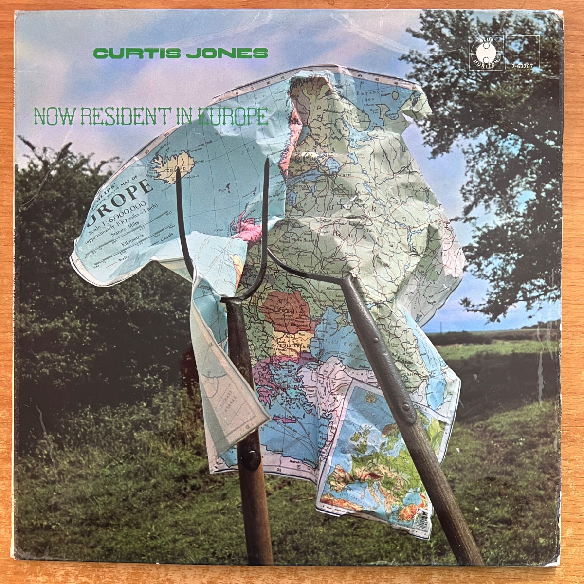 Curtis Jones - Now Resident In Europe / 1. UK-Press. 1968 - (M-/VG++)