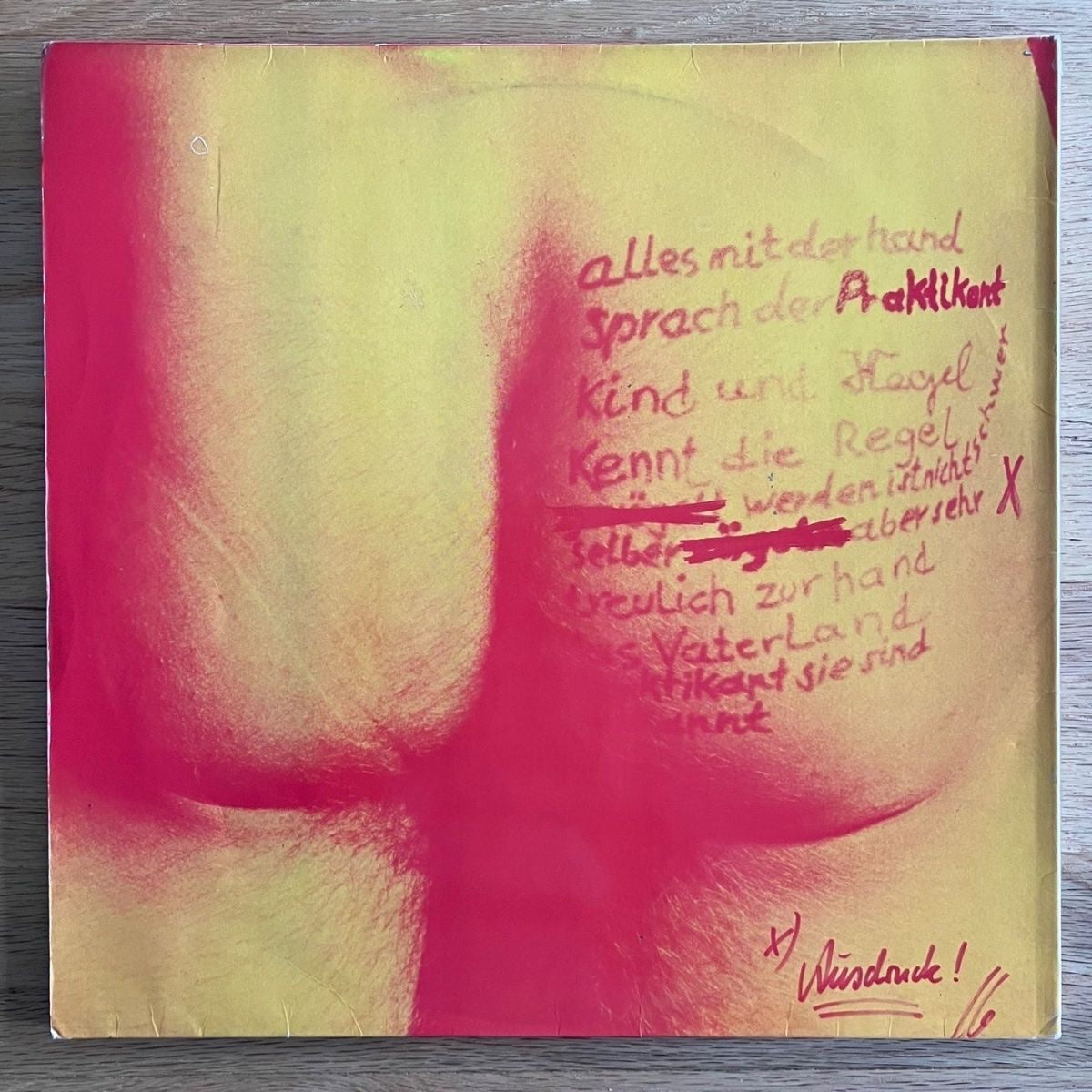 Guru Guru - Hinten / 1. D-Press. 1971 - (VG++/VG++)