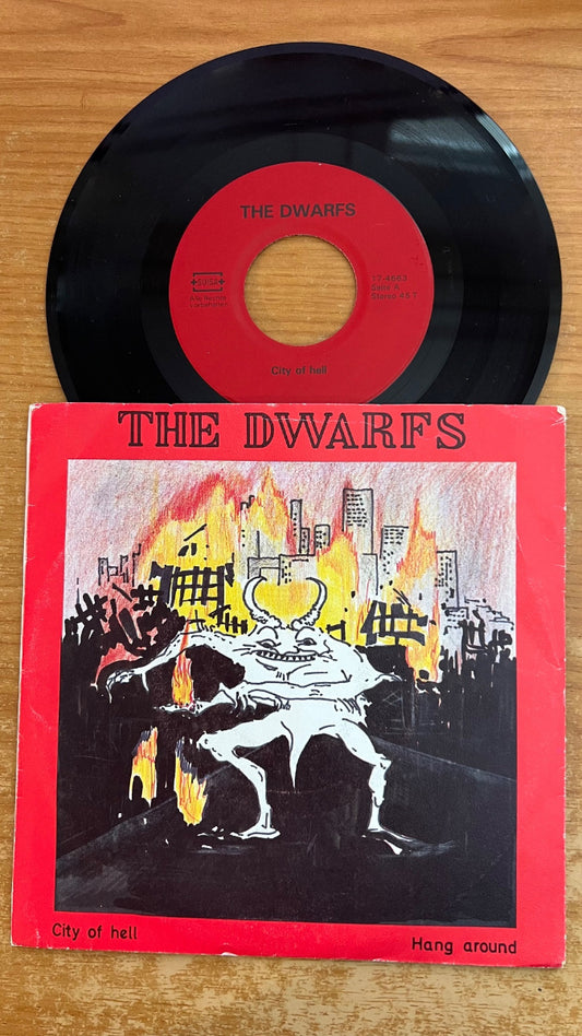 Dwarfs - City Of Hell / 1. Swiss-Press. 198? - (M-/VG+)