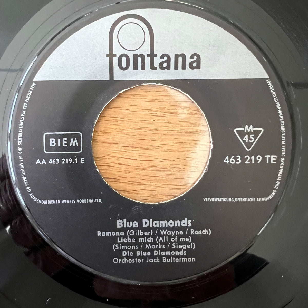 Blue Diamonds - Same / 1. D-Press. 1961 - 4-Track EP - (M-/VG++)