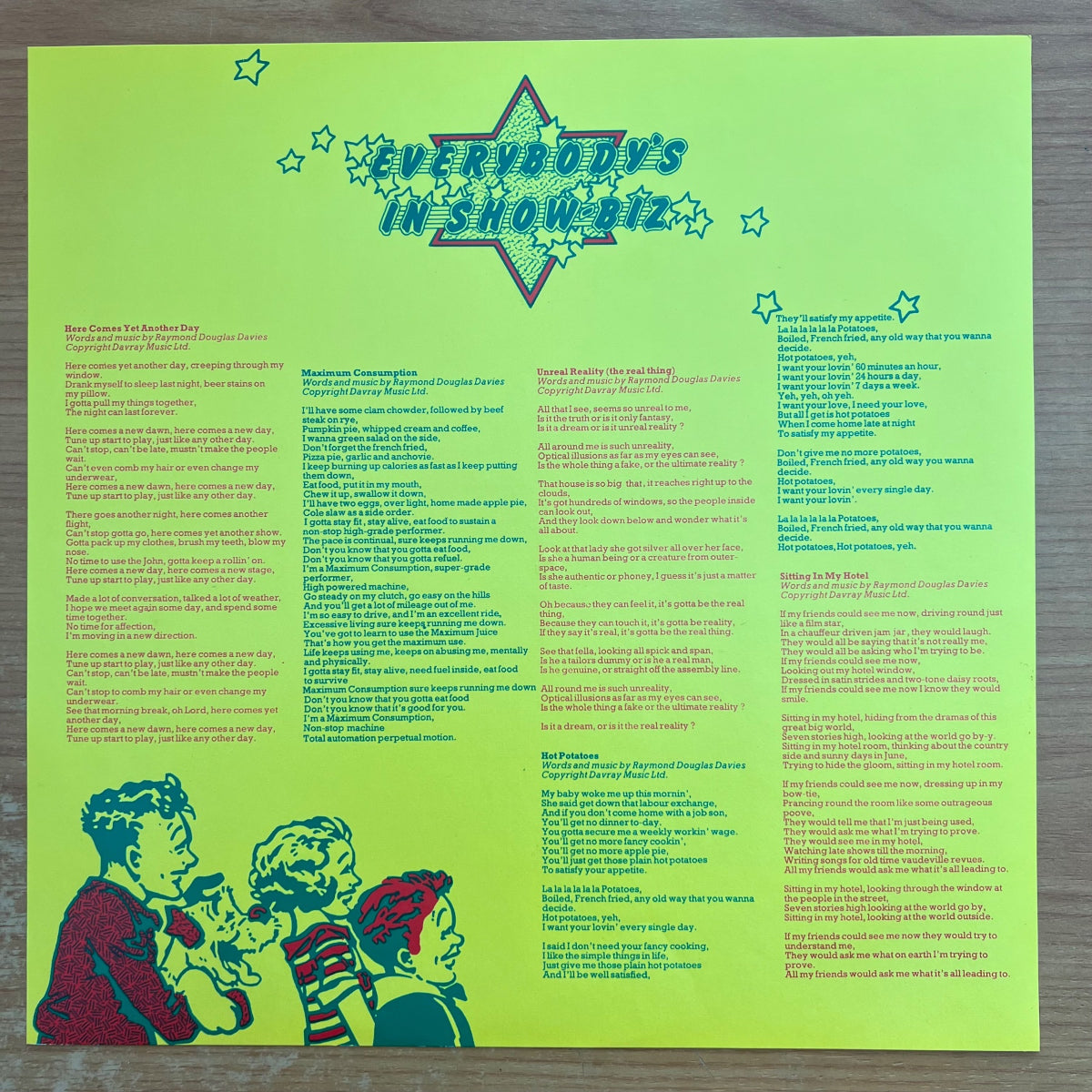 Kinks - Everybody's In Show Biz, Everybody' A Star / 1. D-Press. 1972 - (M-/M-)