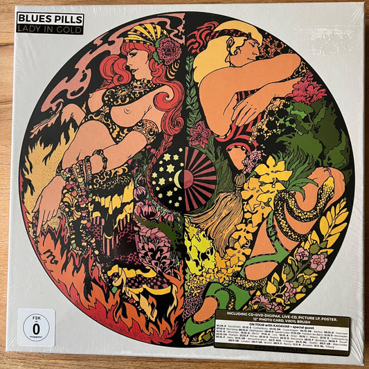 Blues Pills - Lady In Gold / LP - Box-Set with DVD & CD - 1. D-Press. 2016 - Limited Edition (Mint & Sealed)