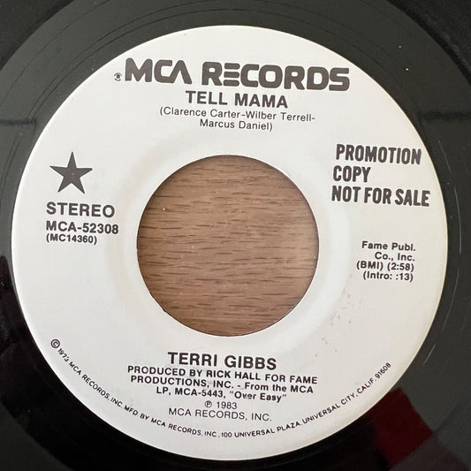 Terri Gibbs - Tell Mama / US Promo 1983 - (M-/Neutral)
