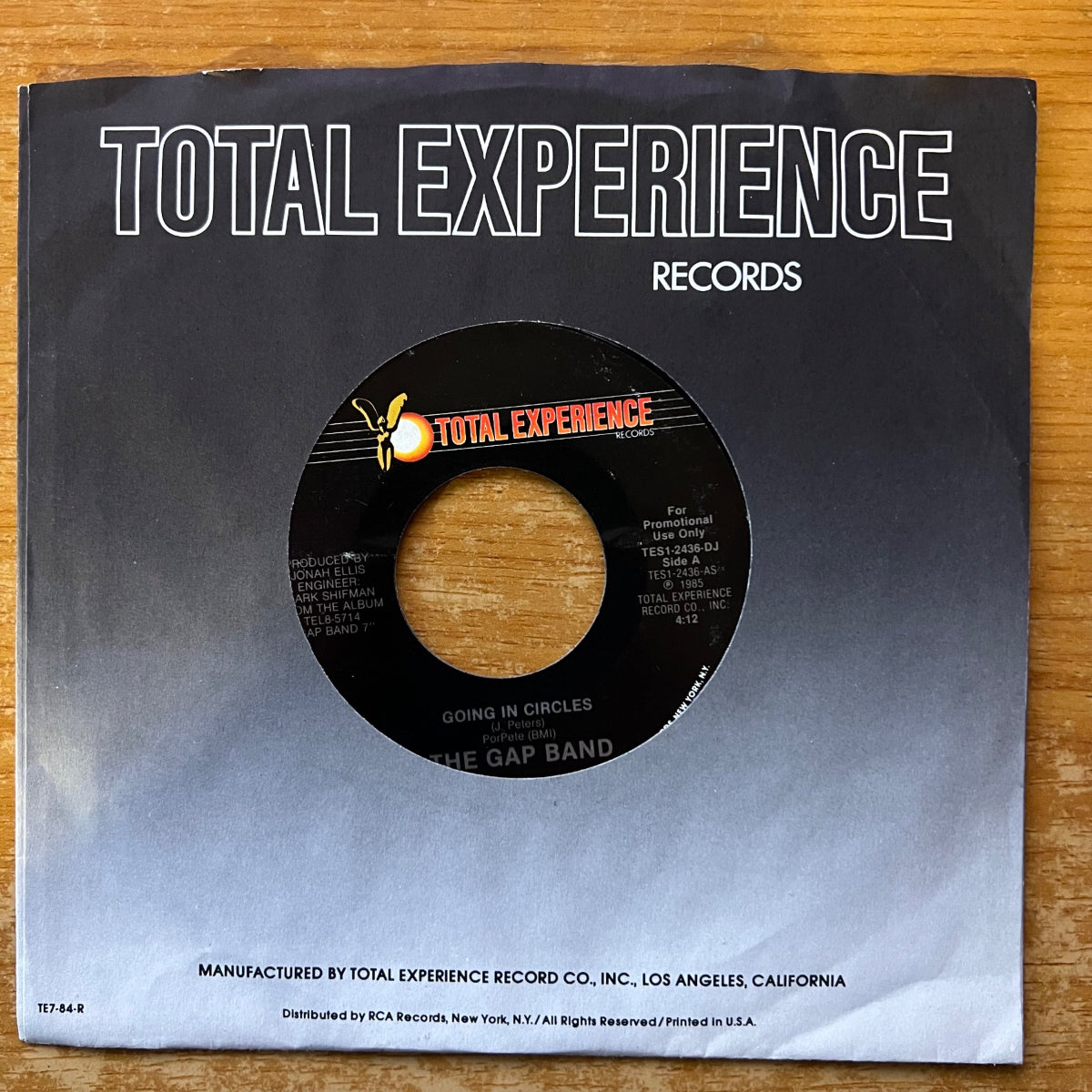 Gap Band - Going In Circles / 1. US-Press. 1985 - (M-/VG+)