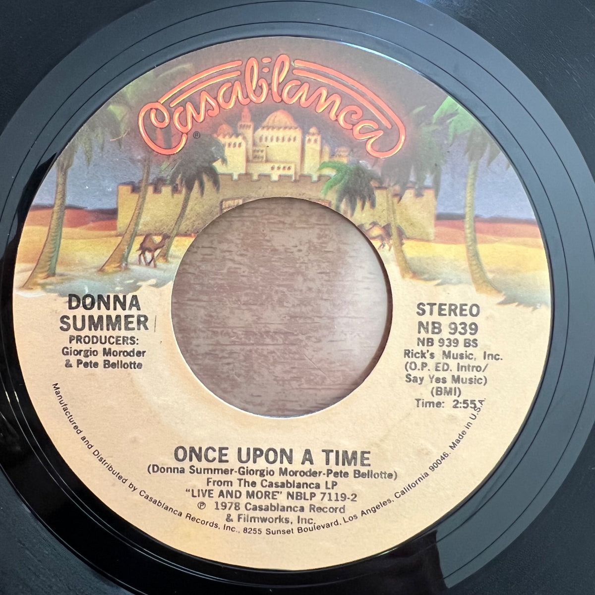 Donna Summer - Mac Arthur Park / 1. US-Press. 1978 - (M-/Neutral)
