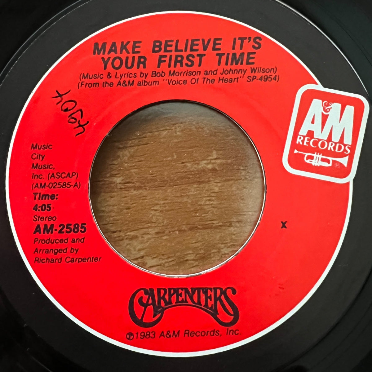 Carpenters - Make Believe It's Your First Time / 1. US-Press. 1983 - (M-/VG++)
