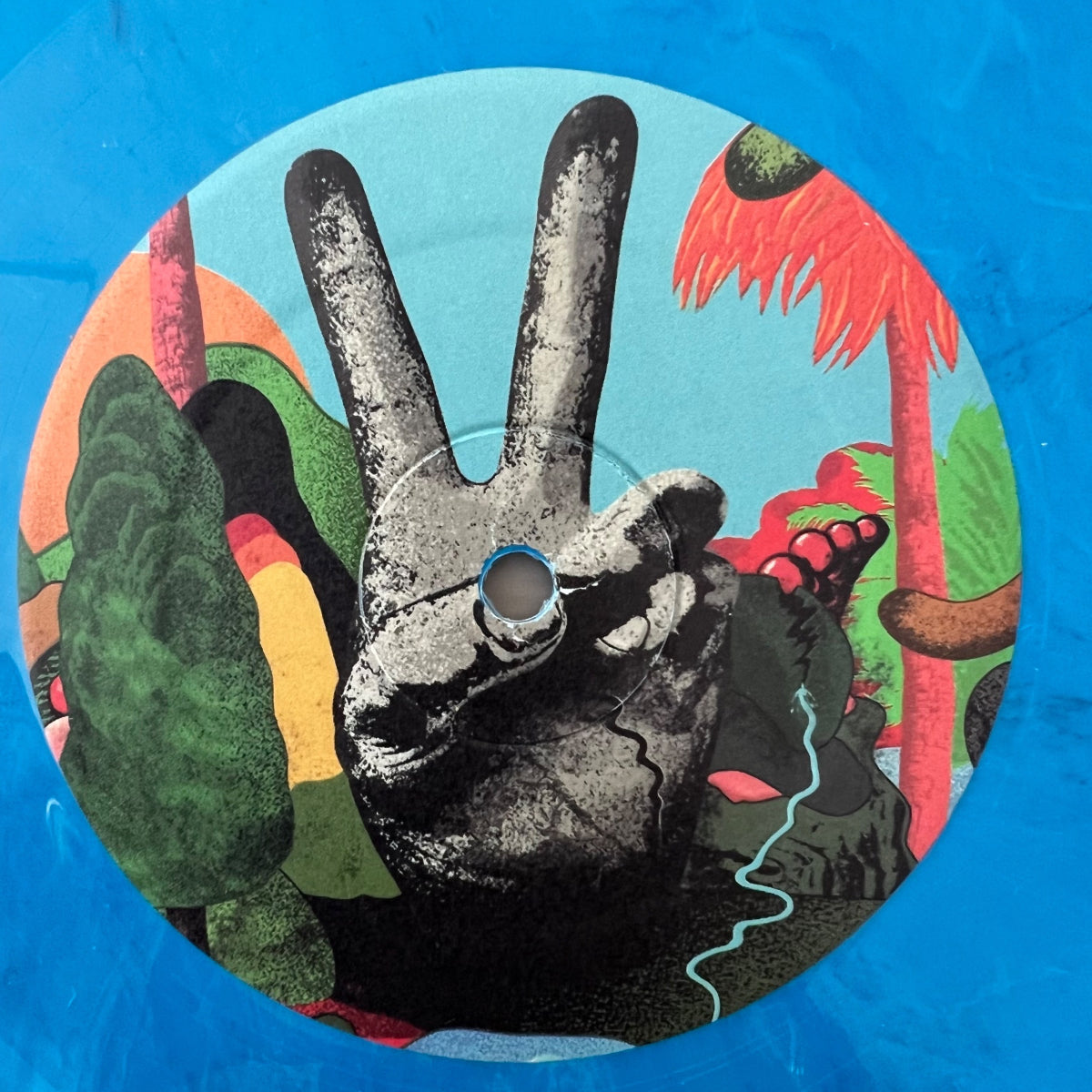 Wooden Shjips - V. / 1. US-Press. 2018 - Blue Vinyl - (M-/M-)