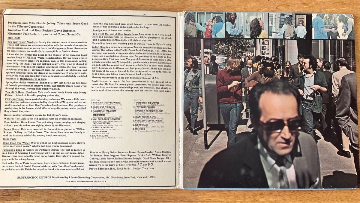 David Lannan - Street Singer / 1. US-Press. 1970 - (M-/VG++)