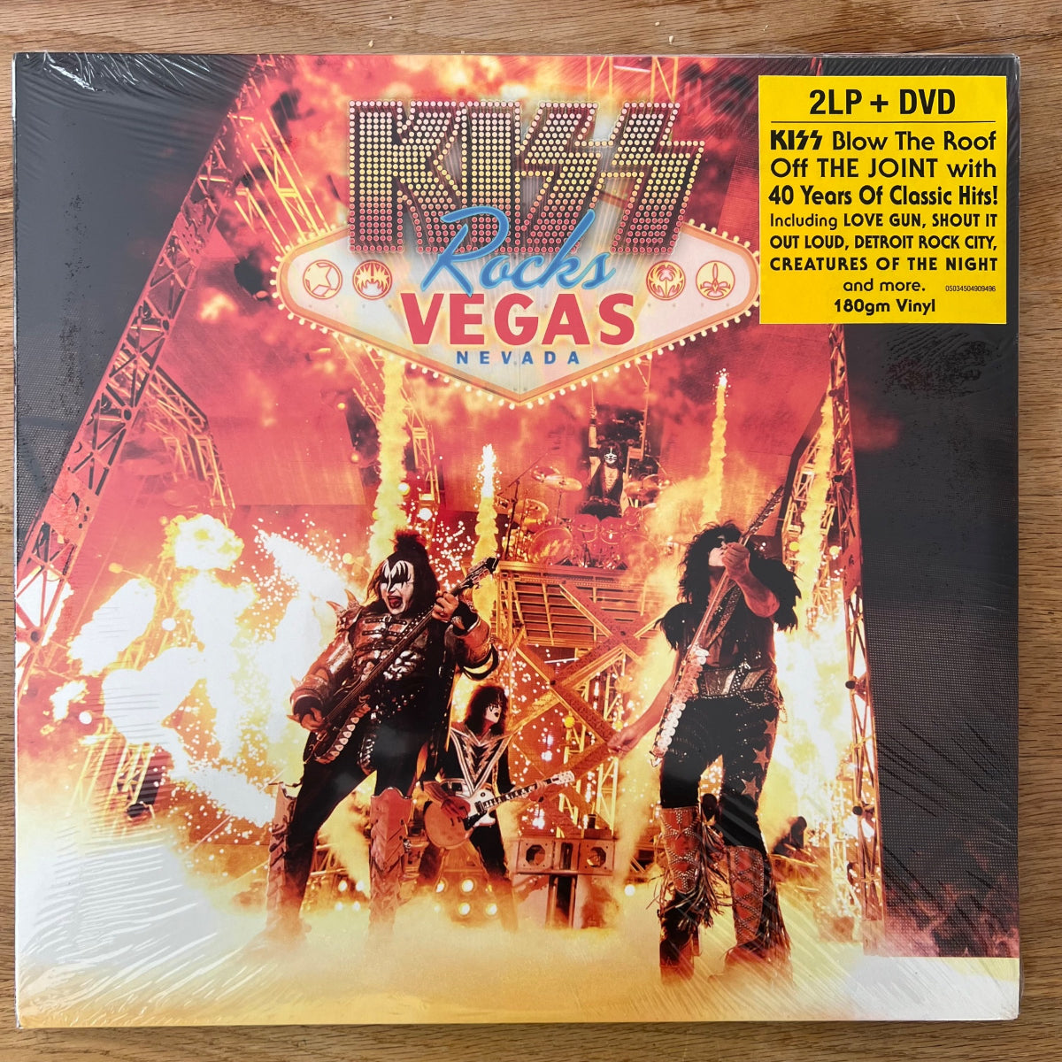 Kiss - Kiss Rocks Vegas / 2 LP & DVD - 1. EU-Press. 2016  - (Mint & Sealed)