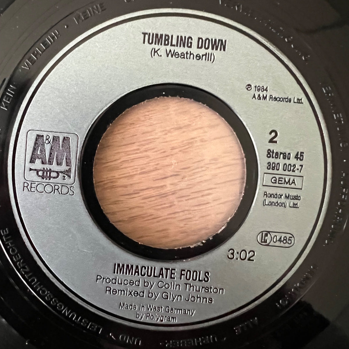 Immaculate Fools - Immaculate Fools / 1. D-Press. 1984 - (M-/VG++)